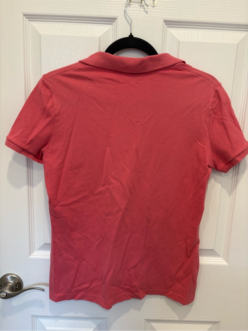 Lacoste Coral Pink Short-Sleeve Polo Top #1014 - Picture 2 of 12
